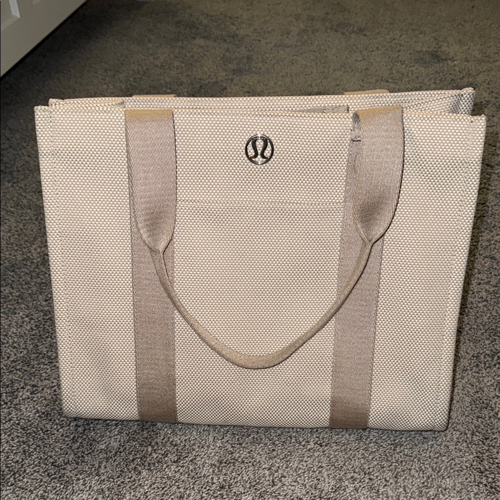 lululemon athletica Tan Tote Bag